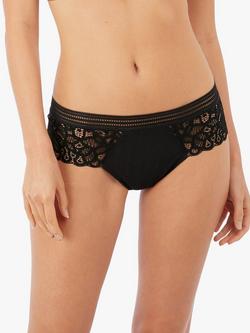 Wacoal Raffiné Tanga Knickers, Black
