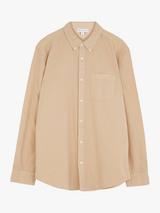 Warehouse Organic Cotton Long Sleeve Textured Shirt