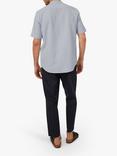 Warehouse Organic Cotton Grandad Collar Shirt