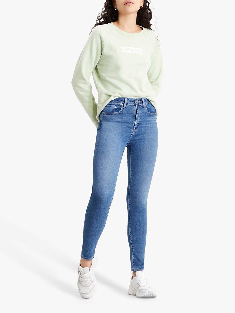 Levi's 721 High Rise Skinny Jeans, Rio Hustle