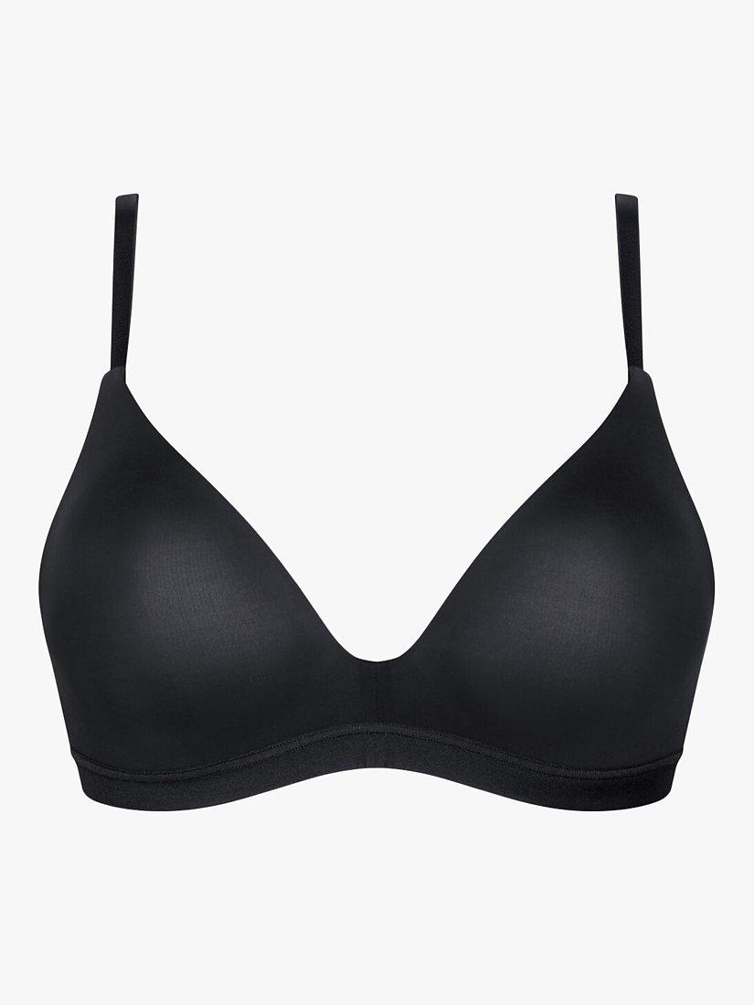Product image 4 of 6, which shows sloggi Wow 2.0 Comfort Padded Bra, Black, S