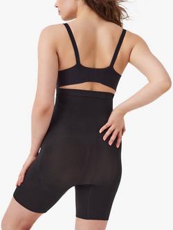 Spanx SPANXsculpt™ OnCore High-Waisted Mid-Thigh Shorts - view 2, Very Black