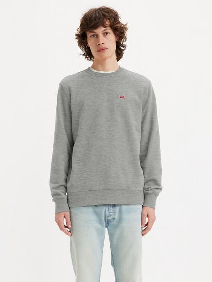 Levi's Original Crew Neck Sweatshirt, Chisel Grey Heather