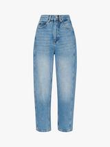 Whistles High Waist Barrel Leg Jeans