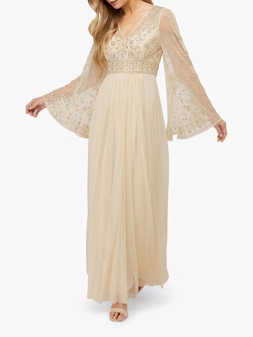 green emerald velvet dress Monsoon ivory cream silk devore evening dress  The Frockery