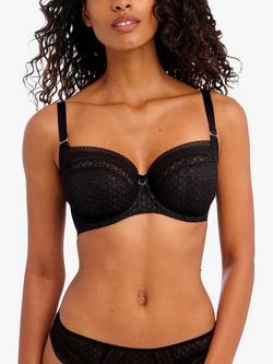 Freya Viva Underwired Side Support Bra, Black