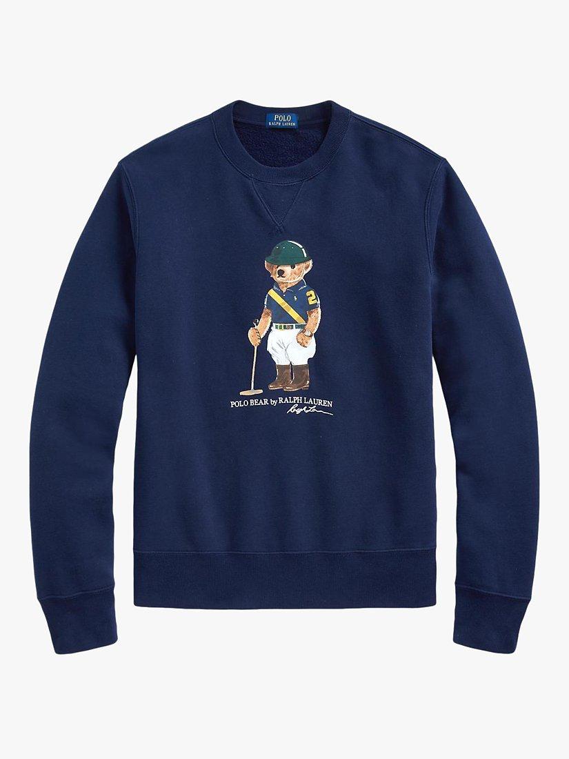 Polo bear crewneck sweatshirt best sale