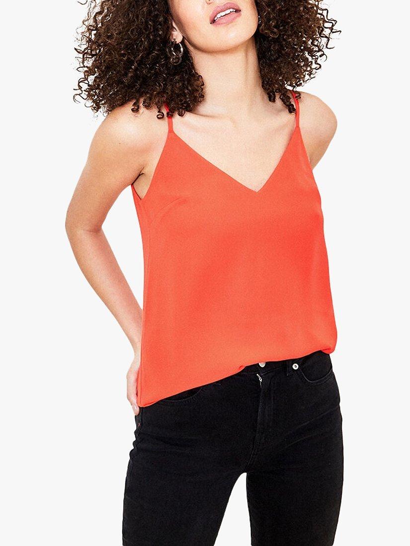 Oasis V-Neck Camisole Top, Orange
