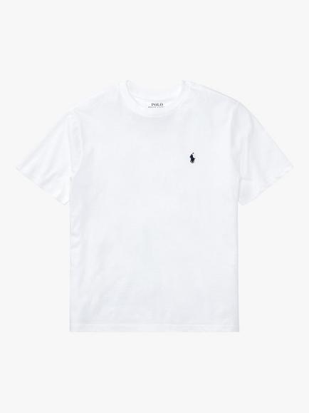 Polo Ralph Lauren Kids' Short Sleeve Cotton T-Shirt, White