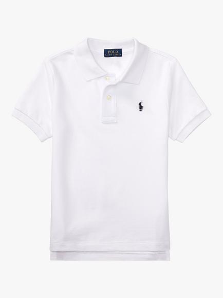 Polo Ralph Lauren Kids' Cotton Polo Shirt, White