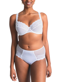 Maison Lejaby Gaby High Waisted Briefs, Blanc, Blanc