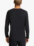 John Lewis Ultra Soft Modal Long Sleeve Lounge Top, Black