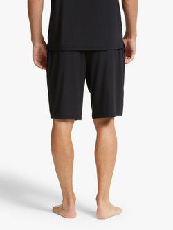 John Lewis Ultra Soft Modal Lounge Shorts - view 2, Black