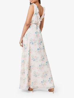 Maids to Measure Lily Floral Print Sleeveless Maxi Dress, Multi - view 2, Multi