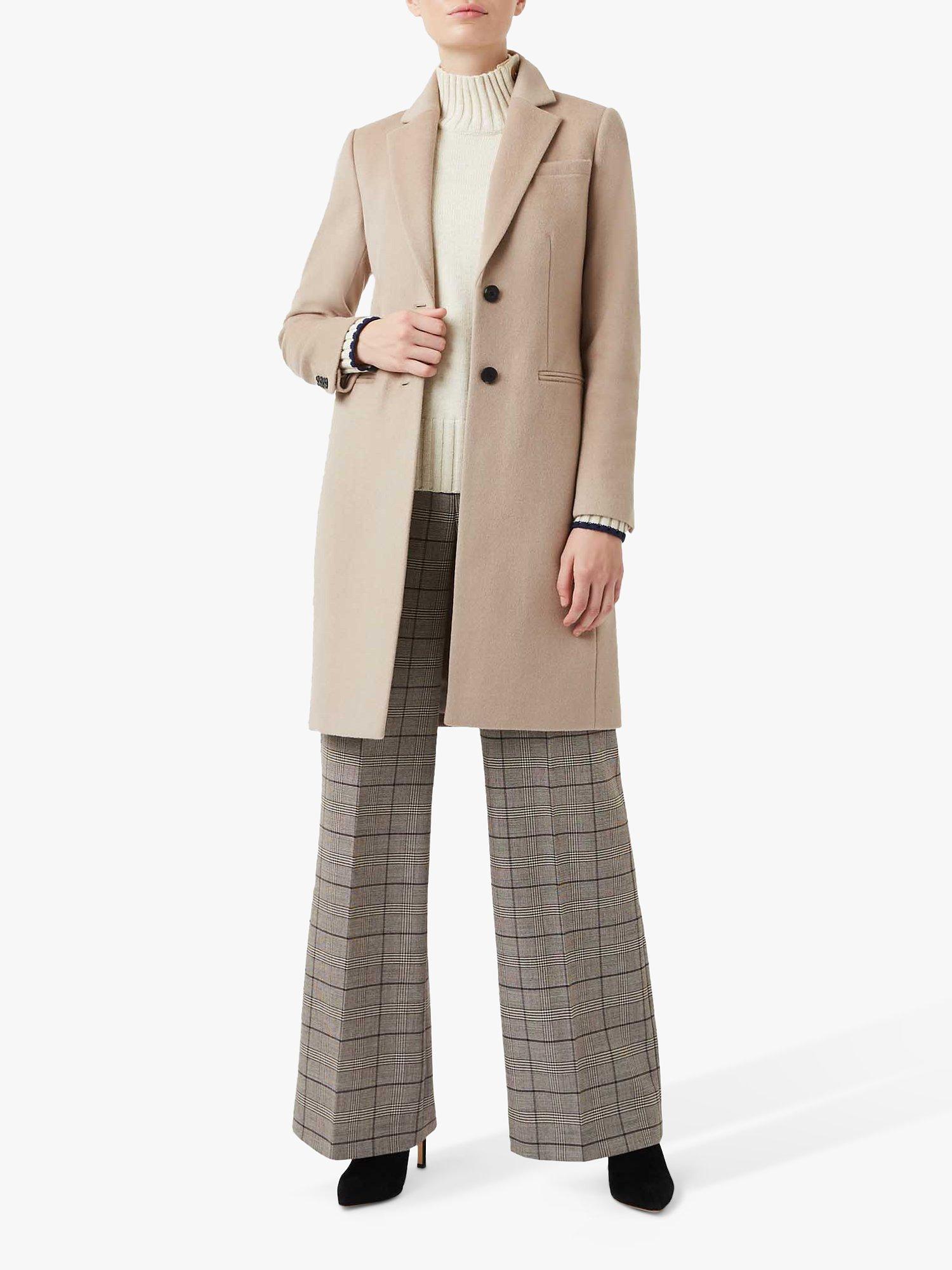 Hobbs Petite Tilda Coat, Light Pottery