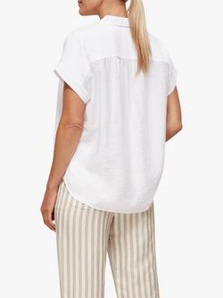 Whistles Nicola Shirt, White - view 2, White