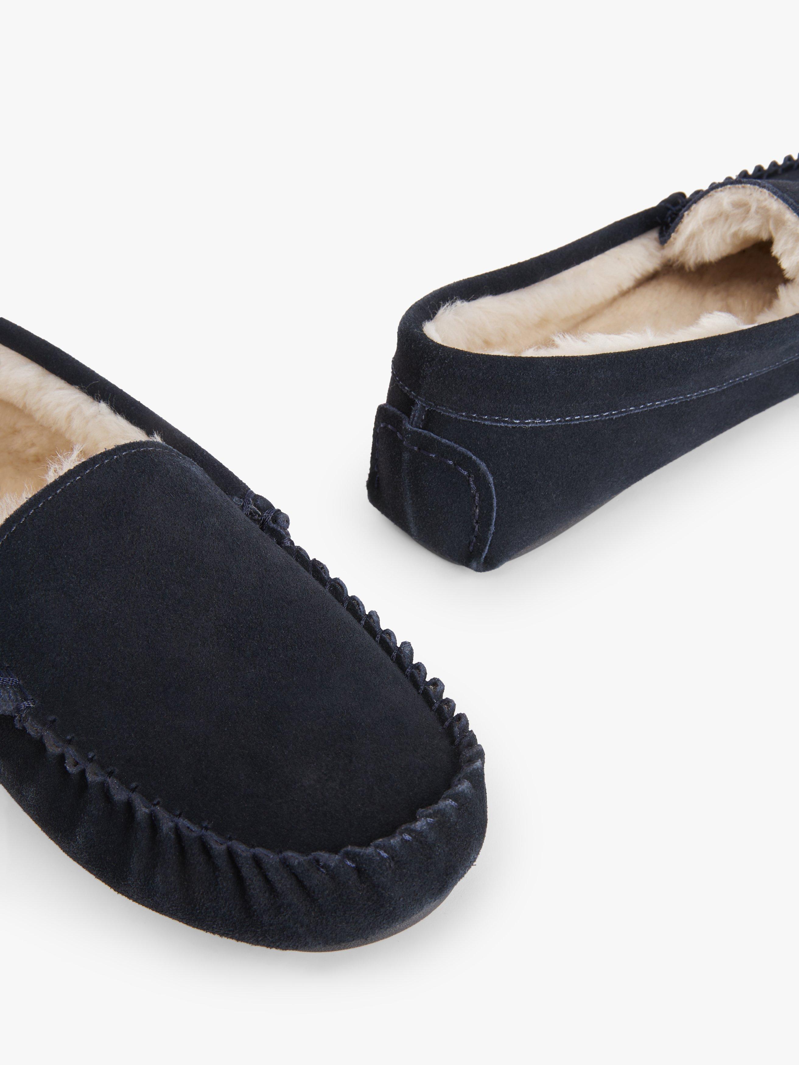 John fashion lewis mens leather slippers