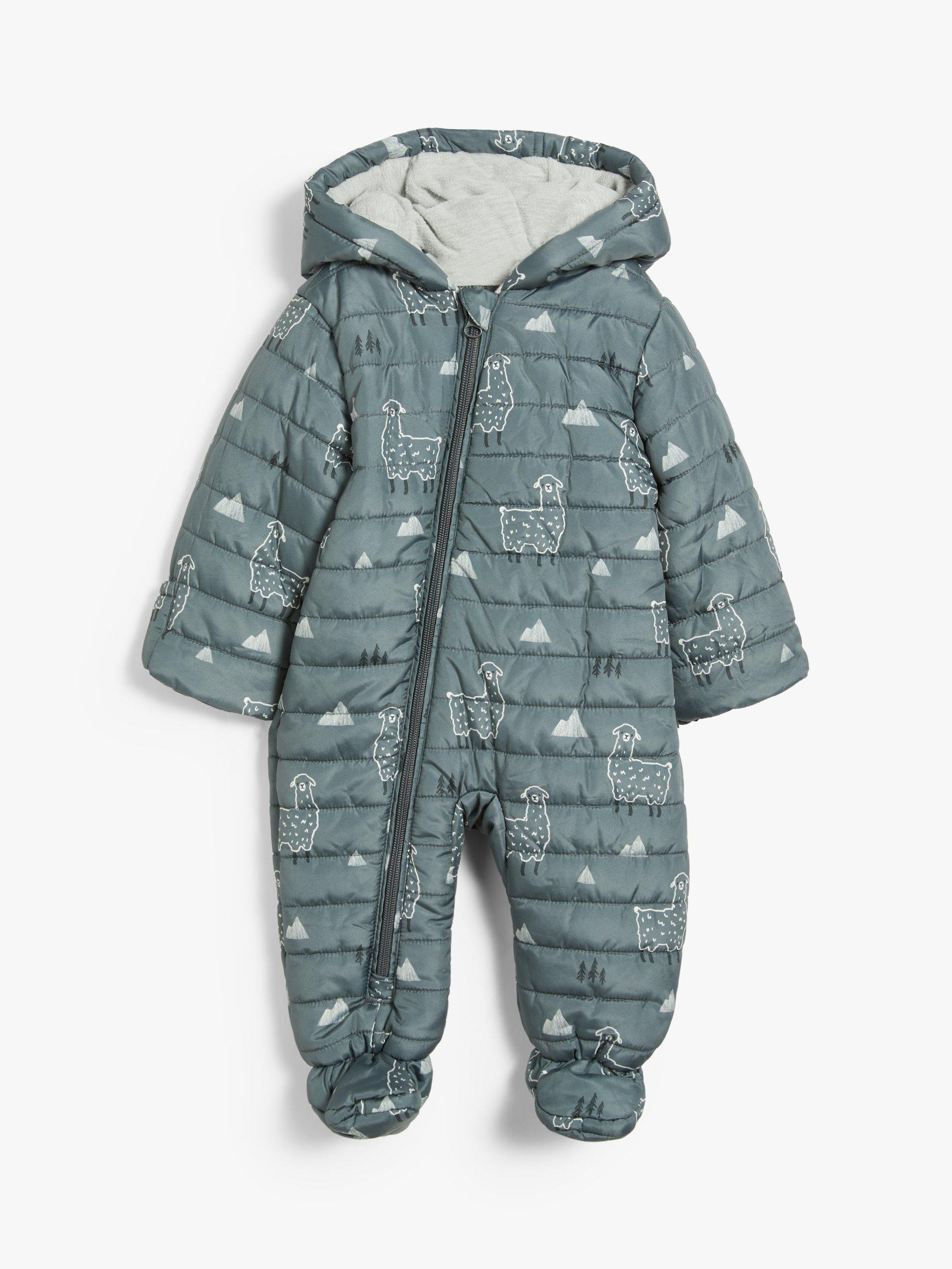 John lewis baby snowsuit best sale