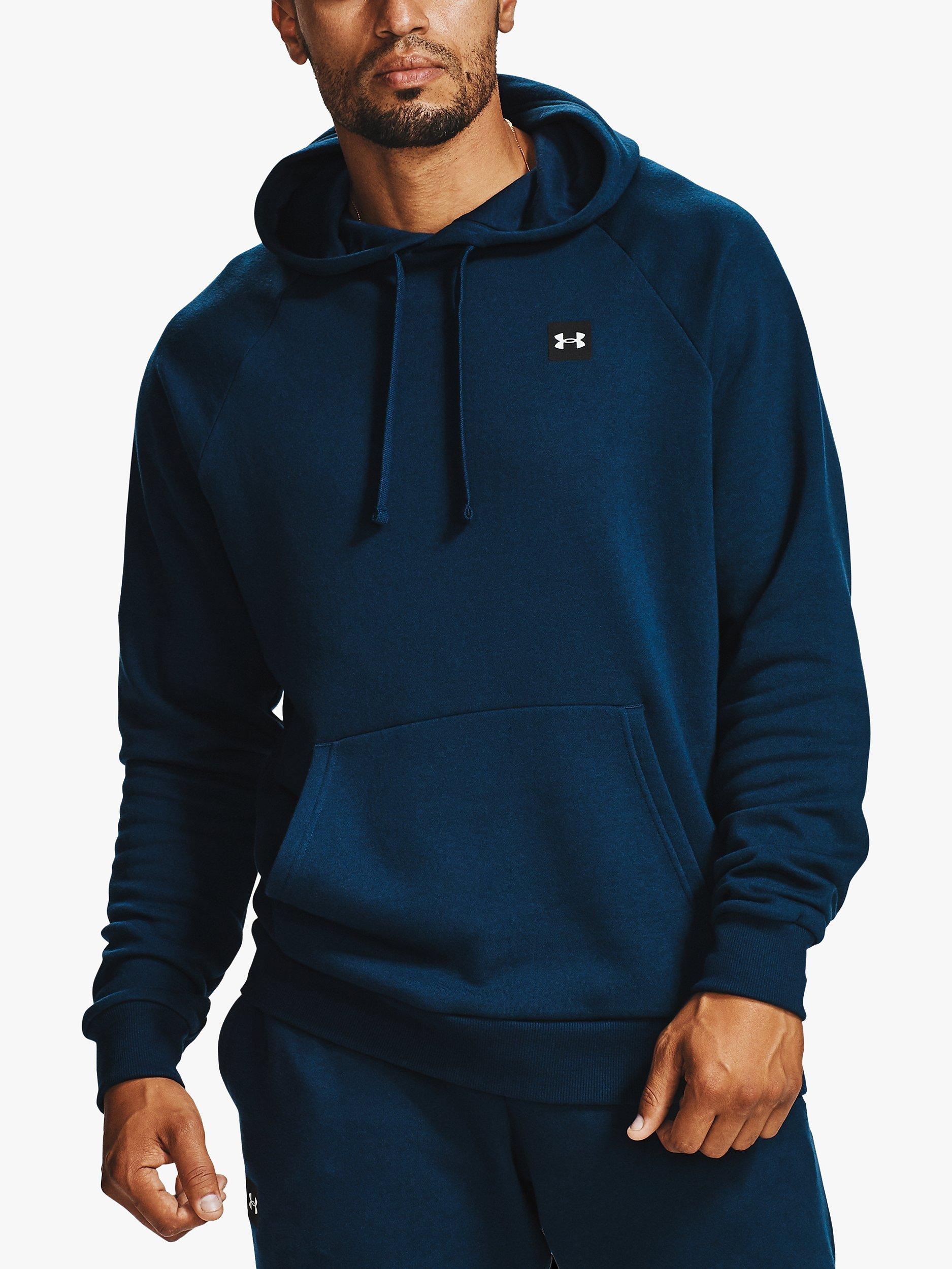 Under Armour Rival Fleece Training Hoodie, Academy, XL