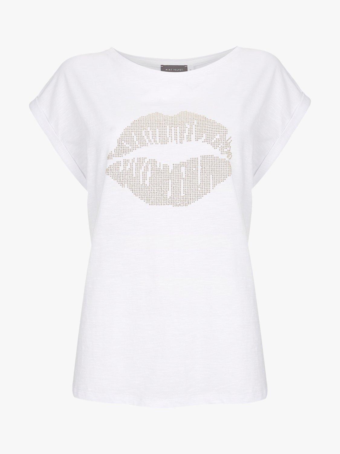 Mint velvet lips tee on sale