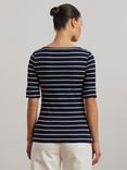 Lauren Ralph Lauren Judy Boat Neck Top, Lauren Navy/White