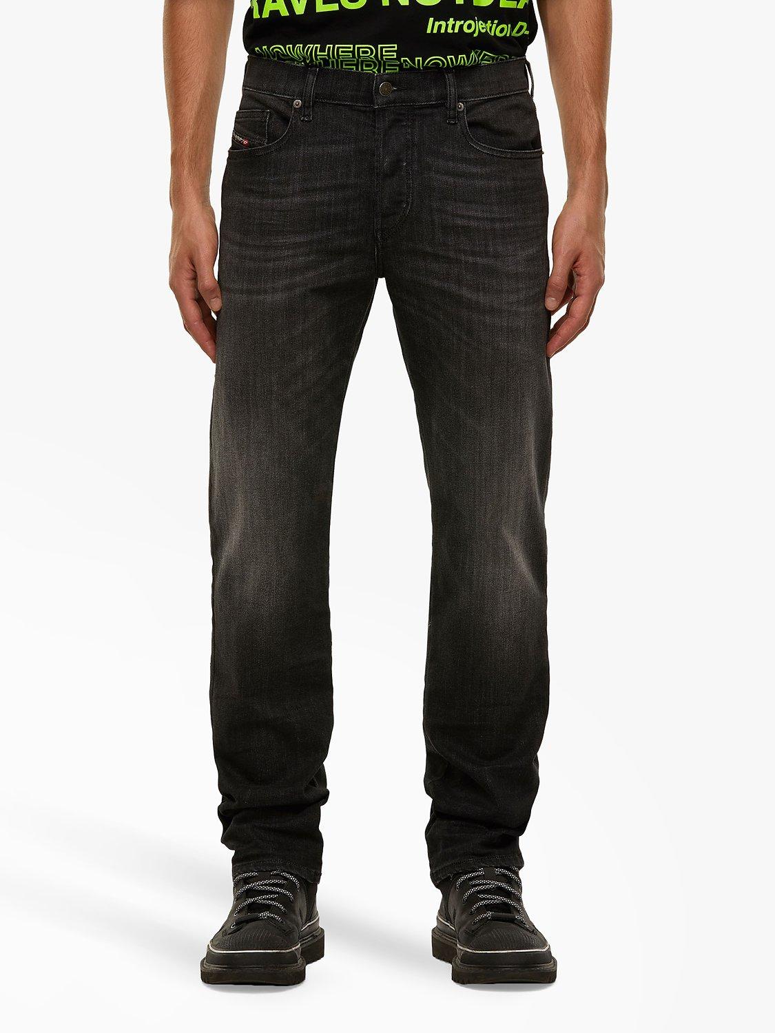 Diesel D-Mihtry Slim Fit Stretch Jeans, 02 Washed Black