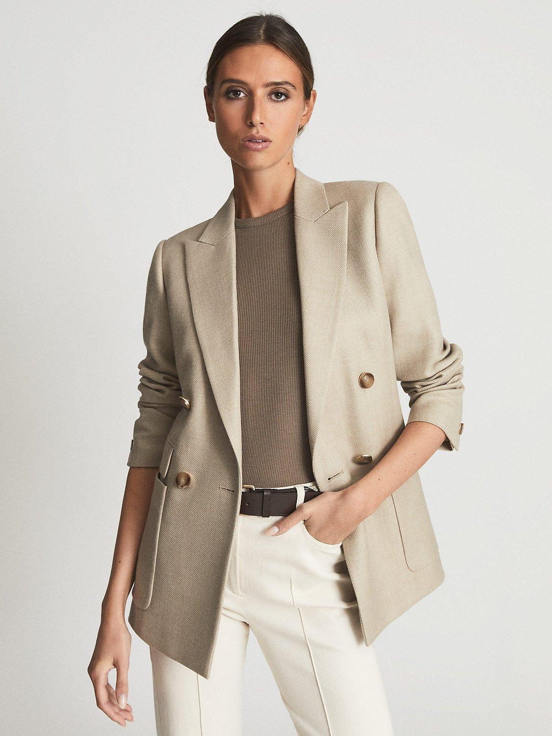 Reiss Larsson Double Breasted Blazer