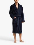 John Lewis Sheared Fleece Robe, Navy