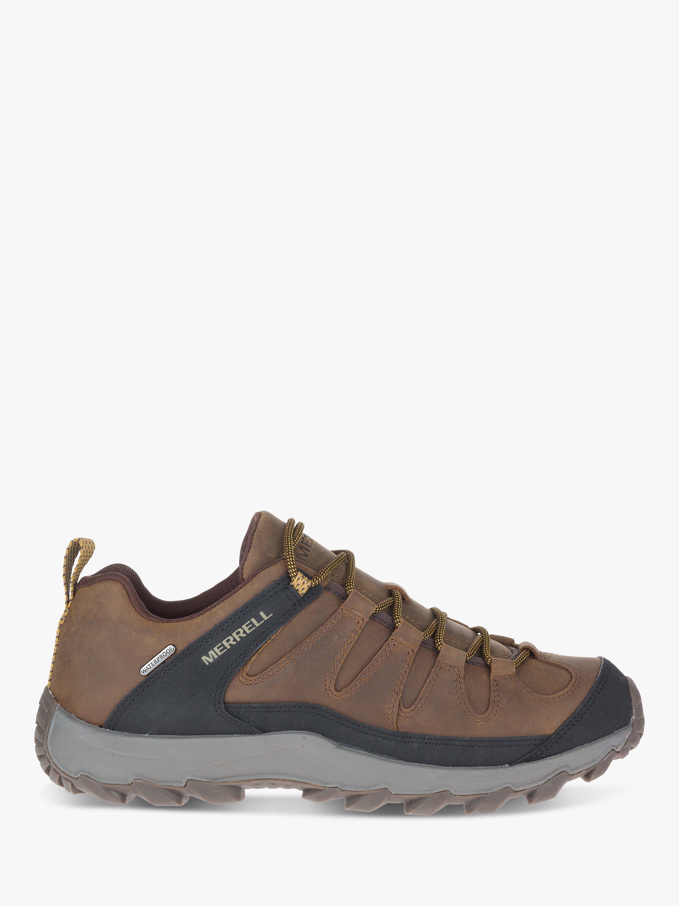 Merrell Ontonagon Peak Men's Waterproof Walking Shoes, Earth