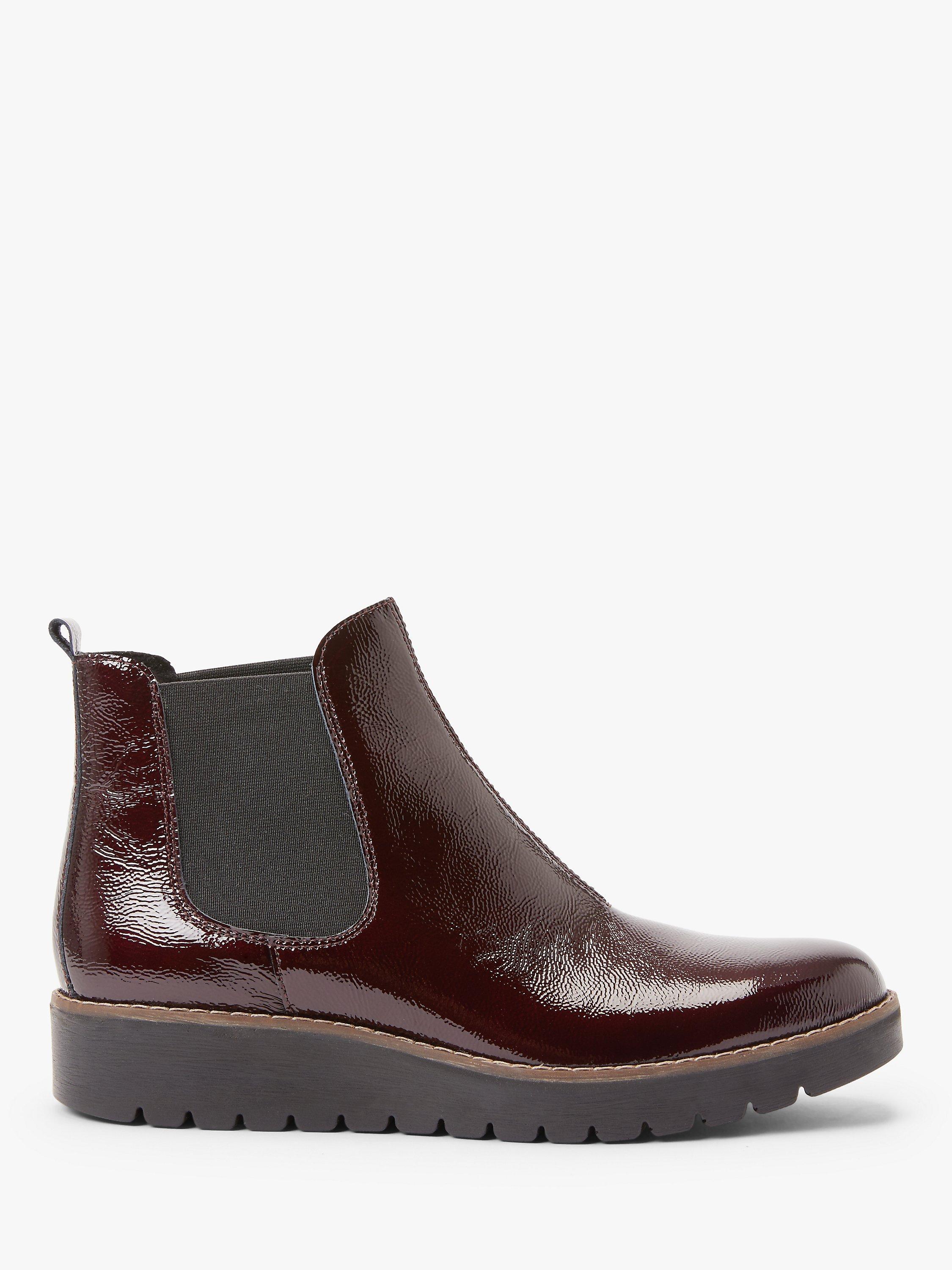 John Lewis Designed for Comfort Polline Leather Chelsea Boots