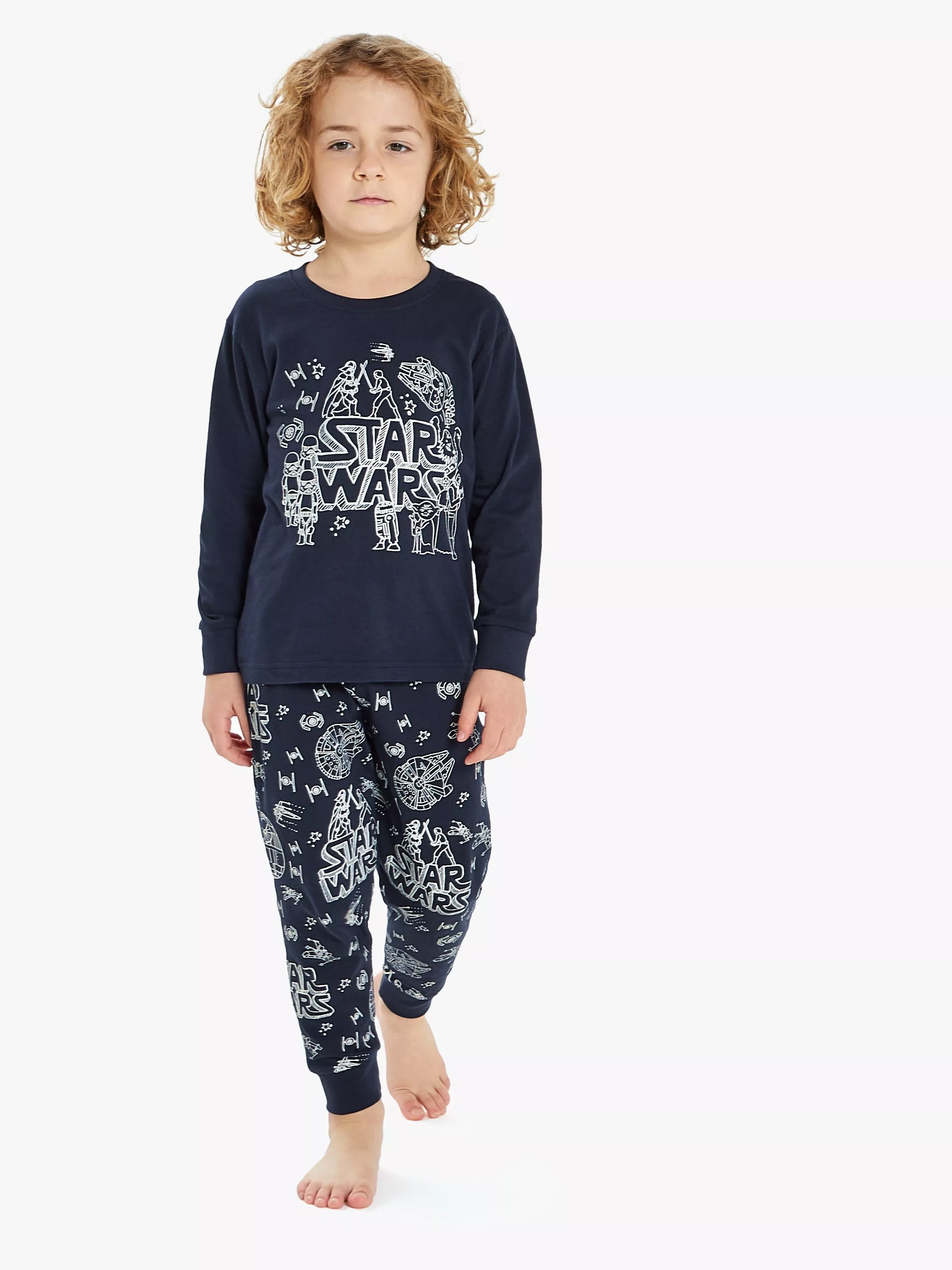 Star wars glow in the dark pyjamas deals
