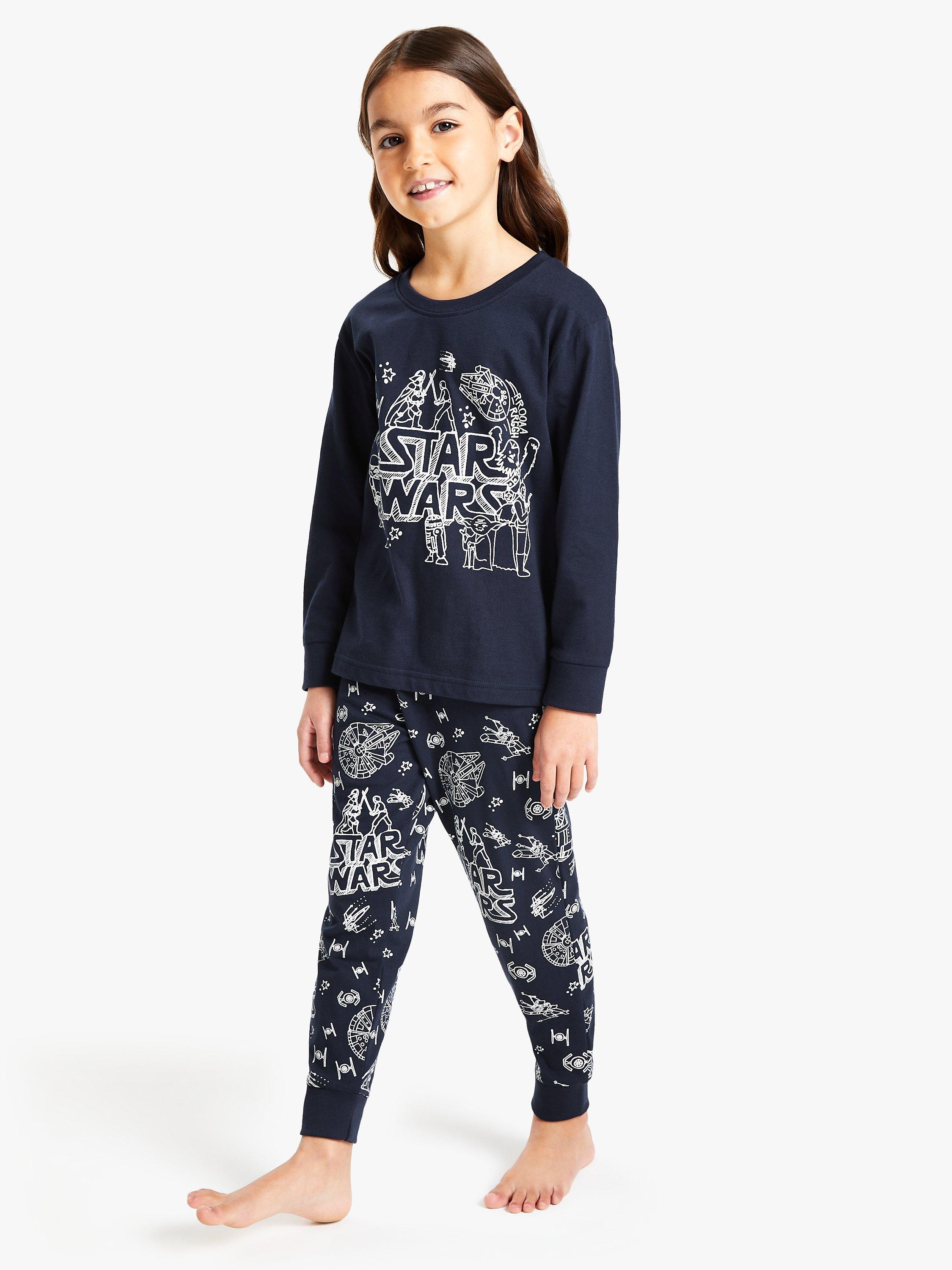 Star wars glow in the dark pajamas sale