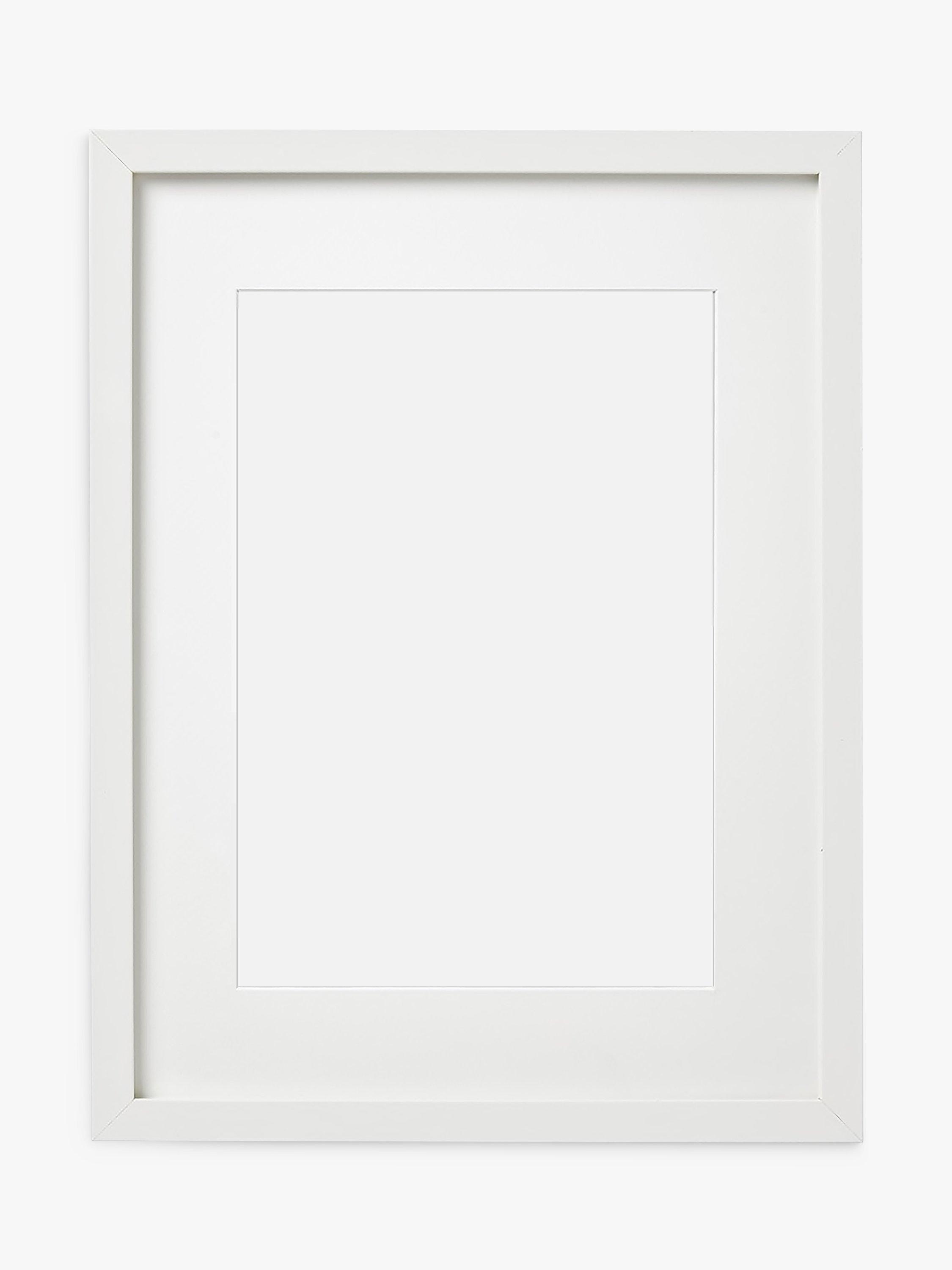 John Lewis MDF Poster Frame & Mount, White