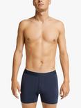 John Lewis Organic Cotton Button Fly Trunks, Pack of 3