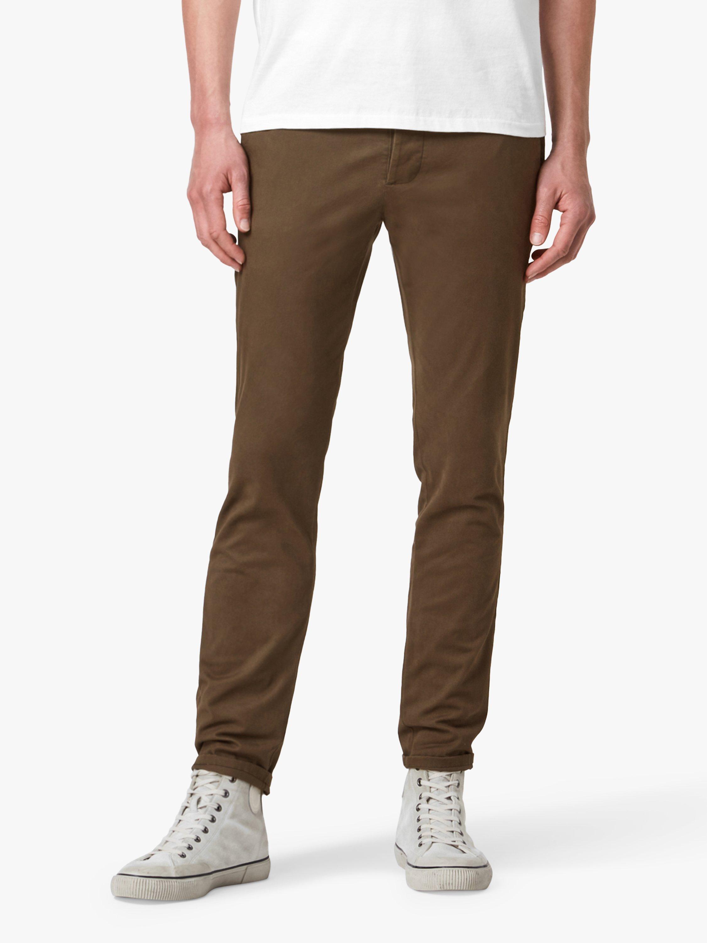 AllSaints Park Chinos, Cedar Brown