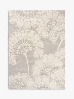 Florence Broadhurst Japanese Floral Rug, Cream