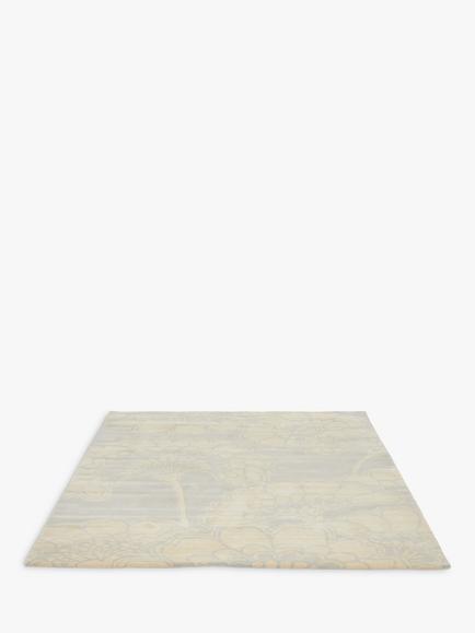 Florence Broadhurst Japanese Floral Rug - view 2, Cream