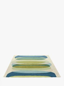 Harlequin Elliptic Rug - view 2, Teal