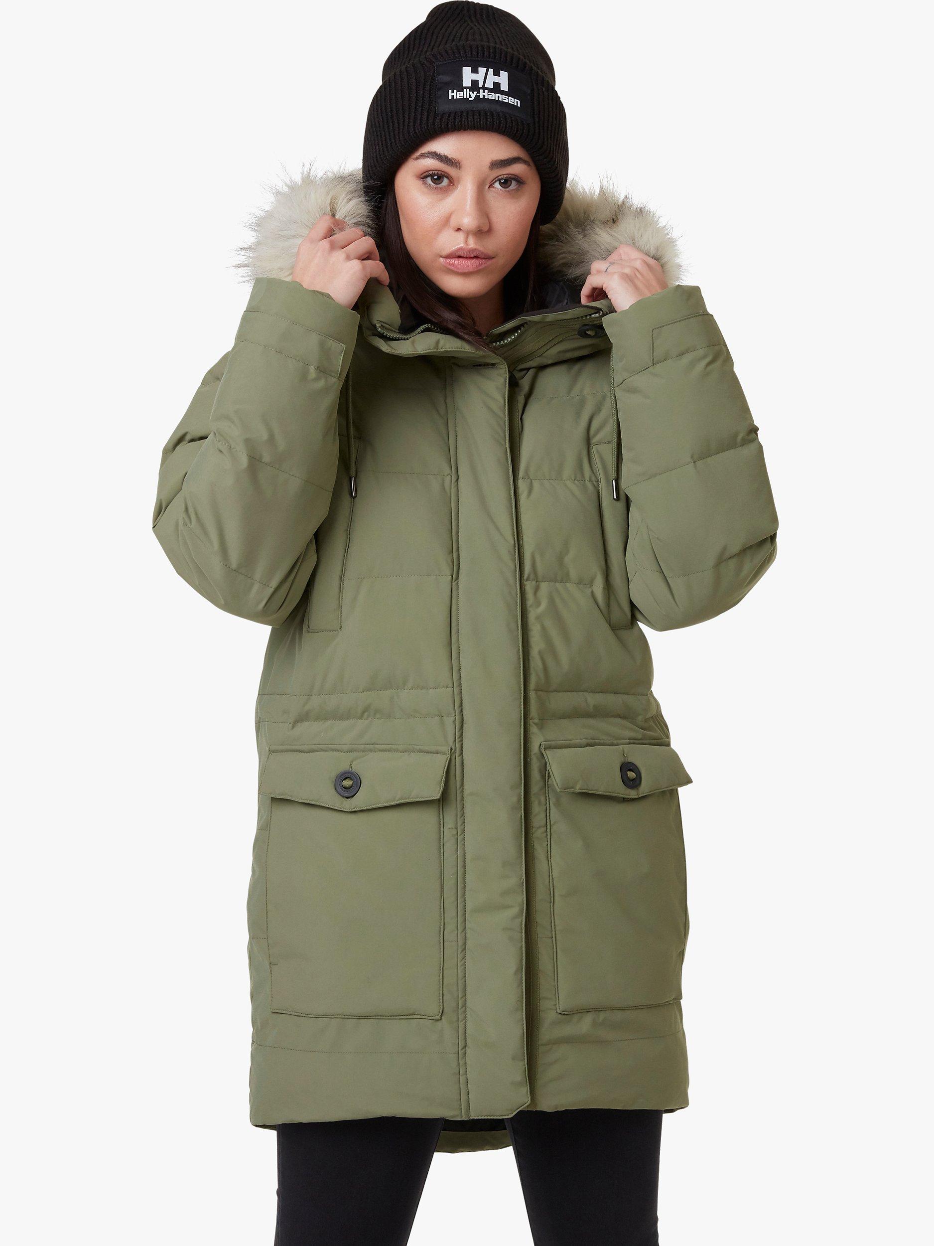 Helly Hansen Regina Women's Waterproof Parka Jacket, Lav Green