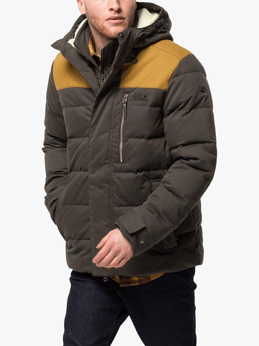 Jack Wolfskin Lakota Men's Insulated Jacket, Brownstone