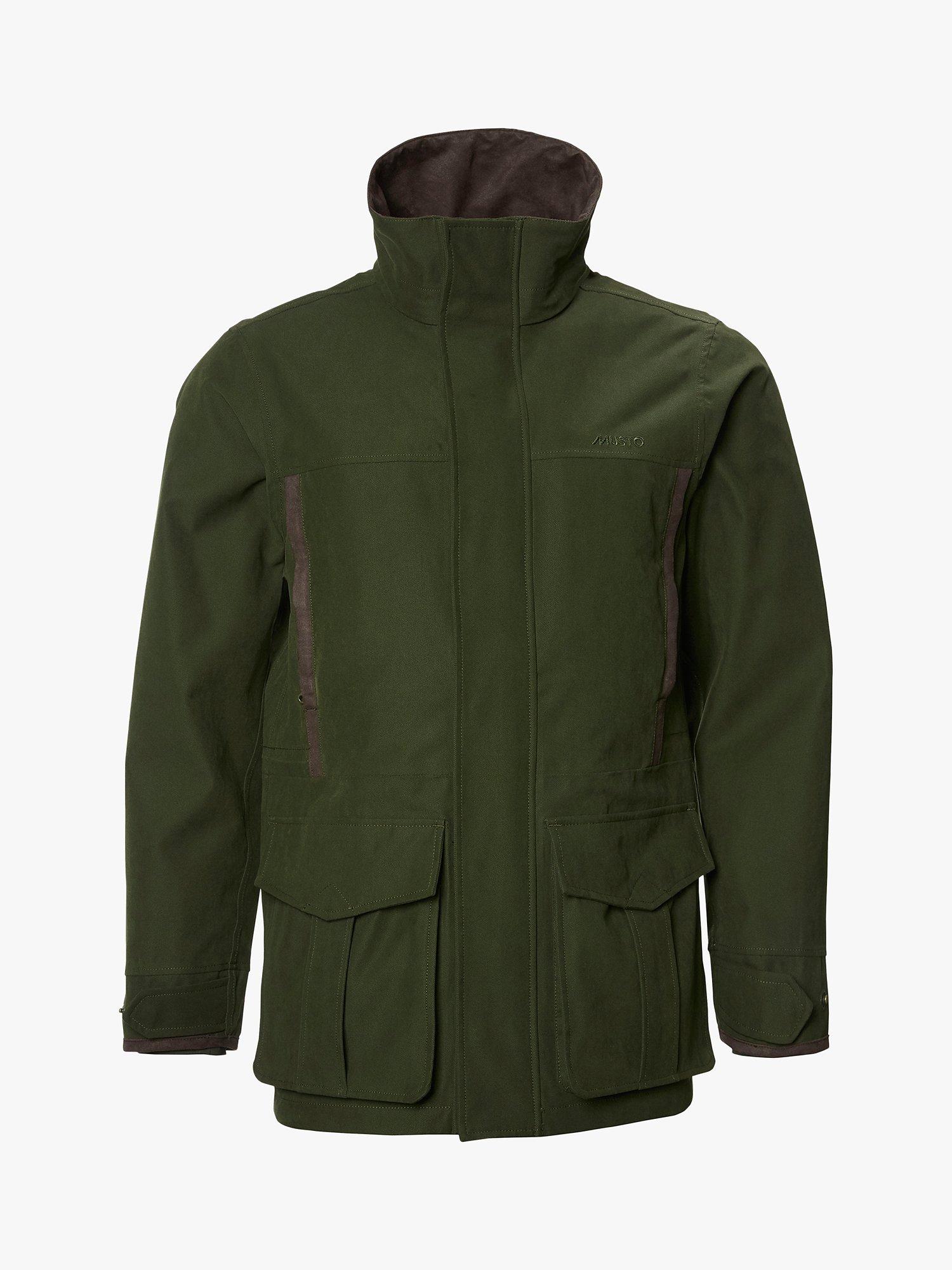 Musto Keepers Westmoor BR1 Men's Waterproof Jacket, Dark Moss
