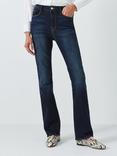 FRAME Le Mini Bootcut Jeans, Navy