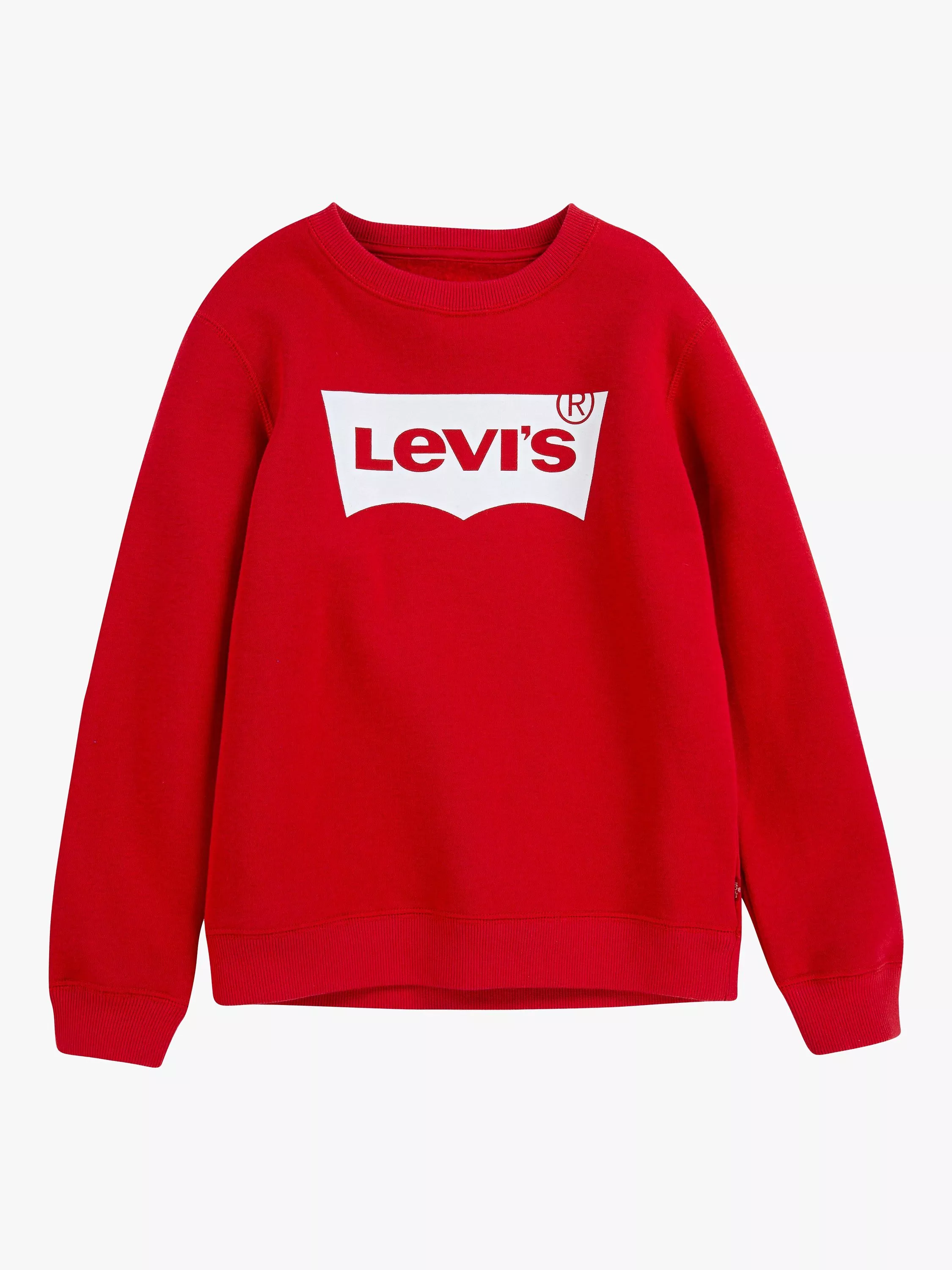 Levi s Kids Crew Neck Batwing Logo Sweatshirt