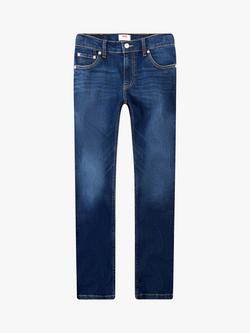 Levi's Boys' 510 Skinny Fit Jeans, Dark Blue, Dark Blue