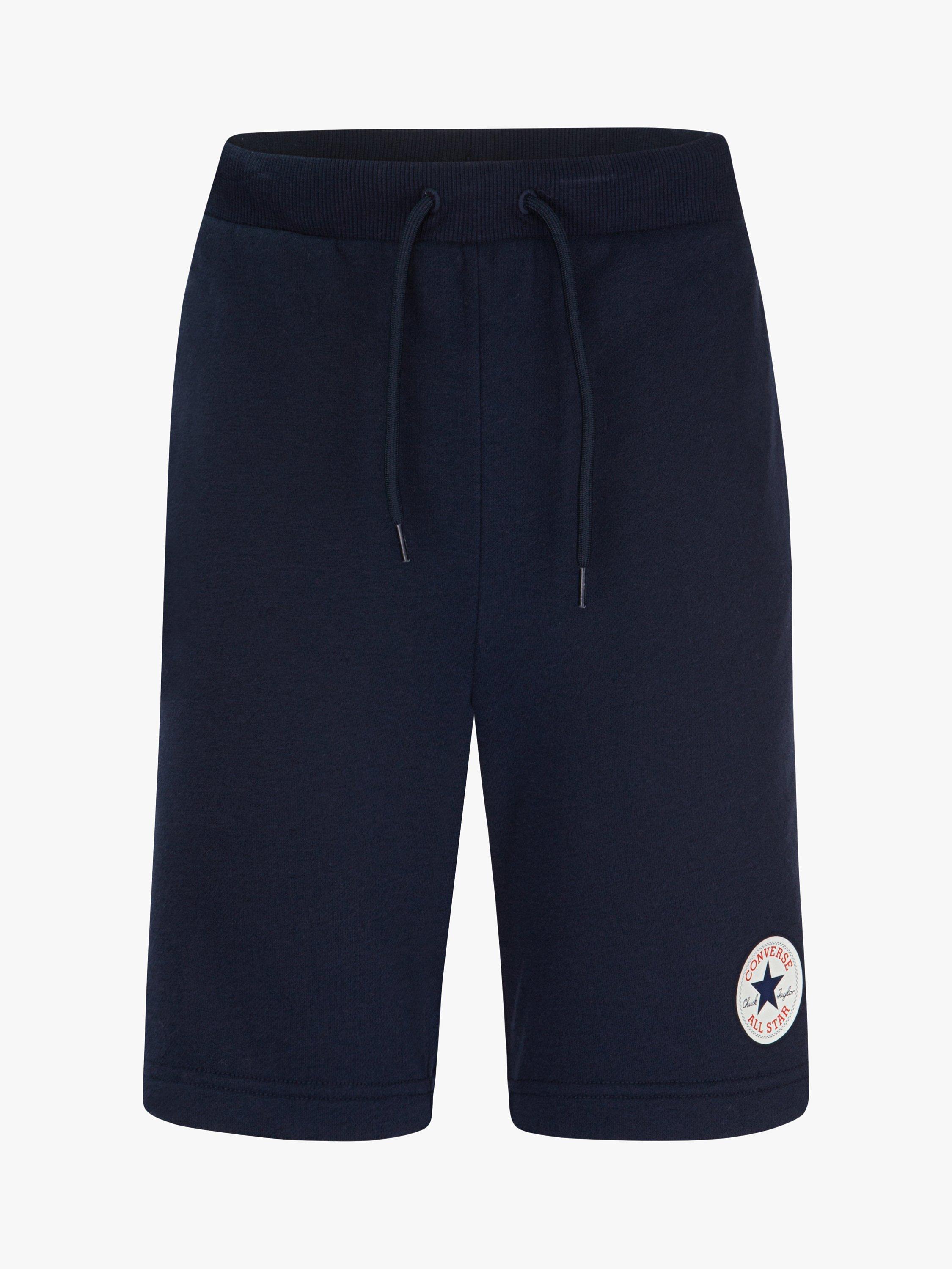 Converse Kids' Chuck Jersey Pull On Shorts, Navy