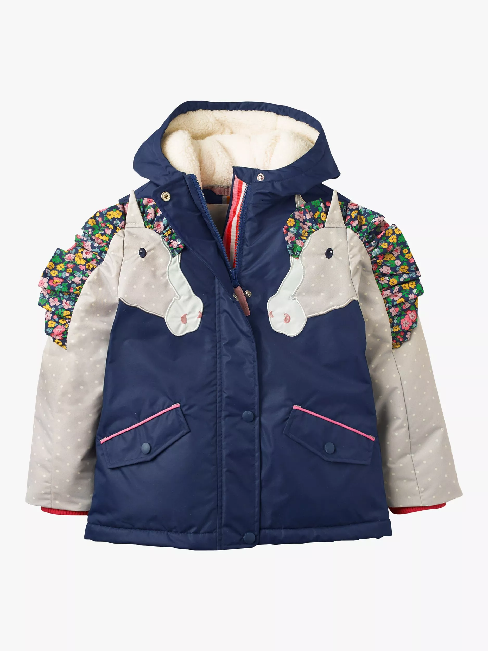 Mini boden sherpa lined anorak best sale