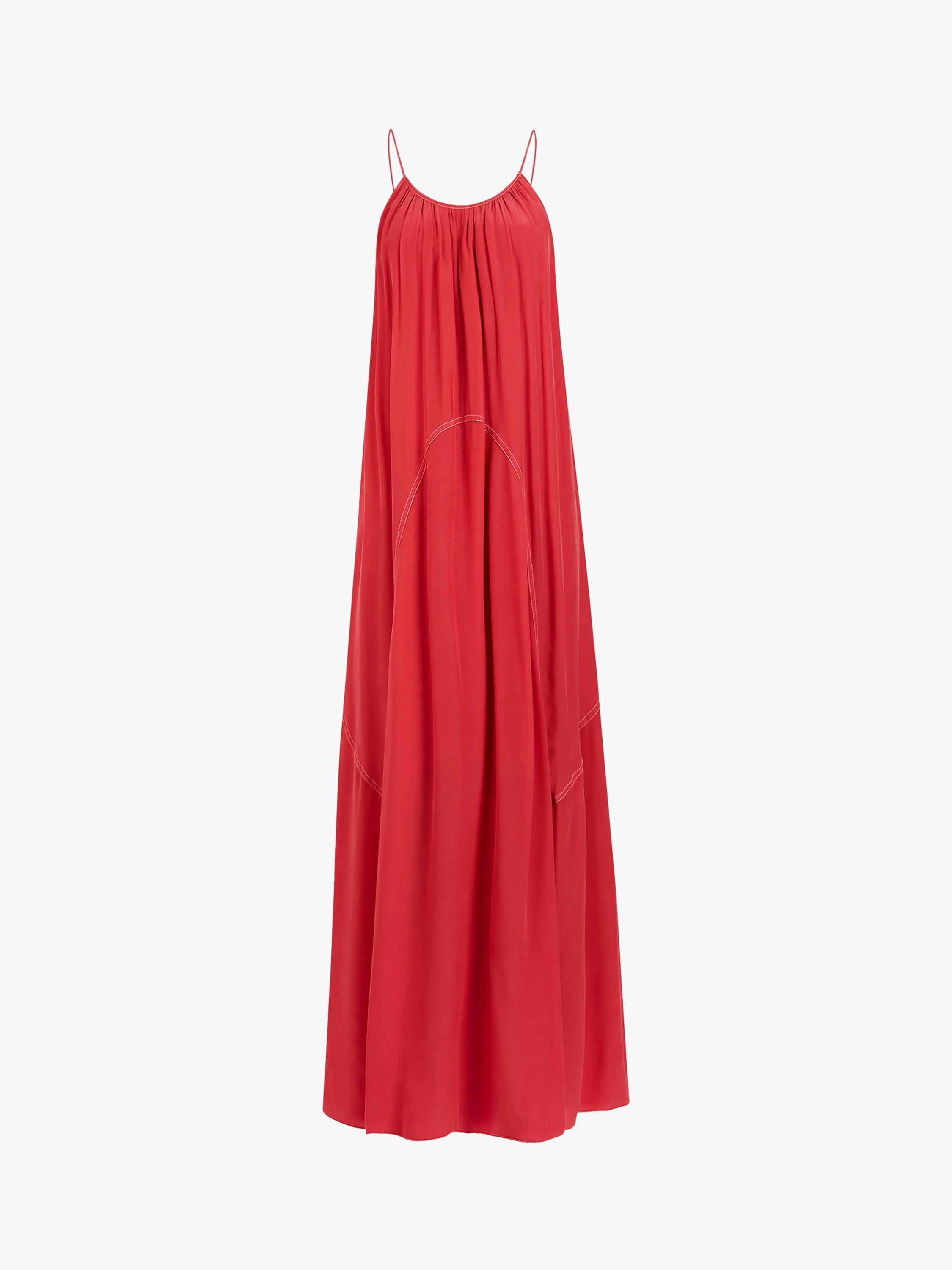 AllSaints Amor Sleeveless Maxi Dress, Pink