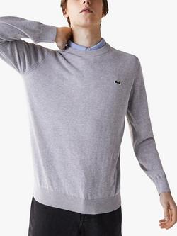 Lacoste Classic Cotton Sweatshirt, Grey