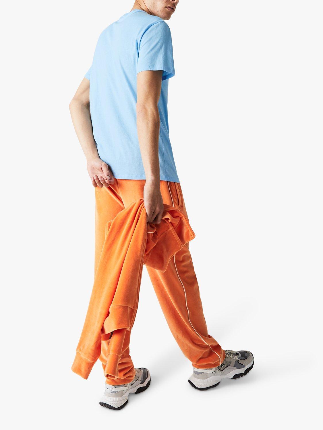 Product image 4 of 6, which shows Lacoste Classic Pima Cotton Crew Neck T-Shirt, Electric Blue, S