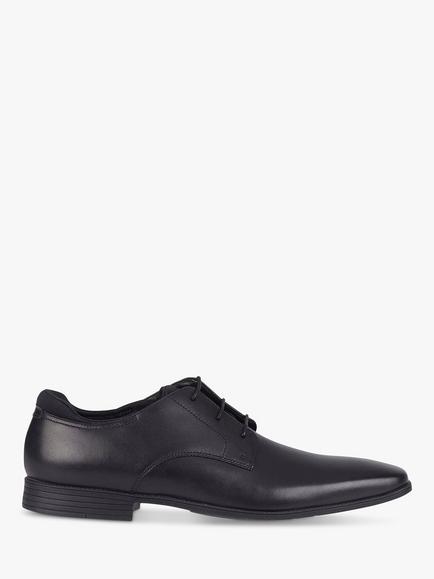 Start-Rite Kids' Academy Lace-Up School Shoes, Black, Black
